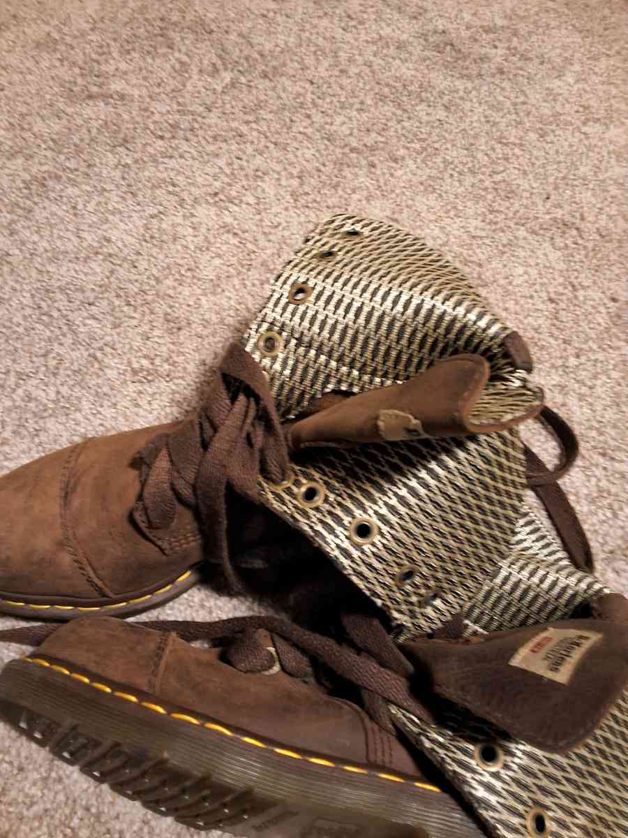 Dr Martins Womens Industrial Boot With safety toe