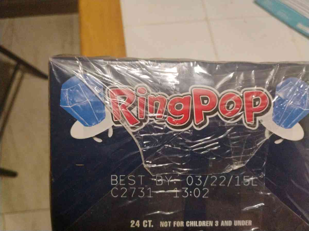 Yankees Ring Pop 2405 OZ 14g Pops NervWT 12 OZ