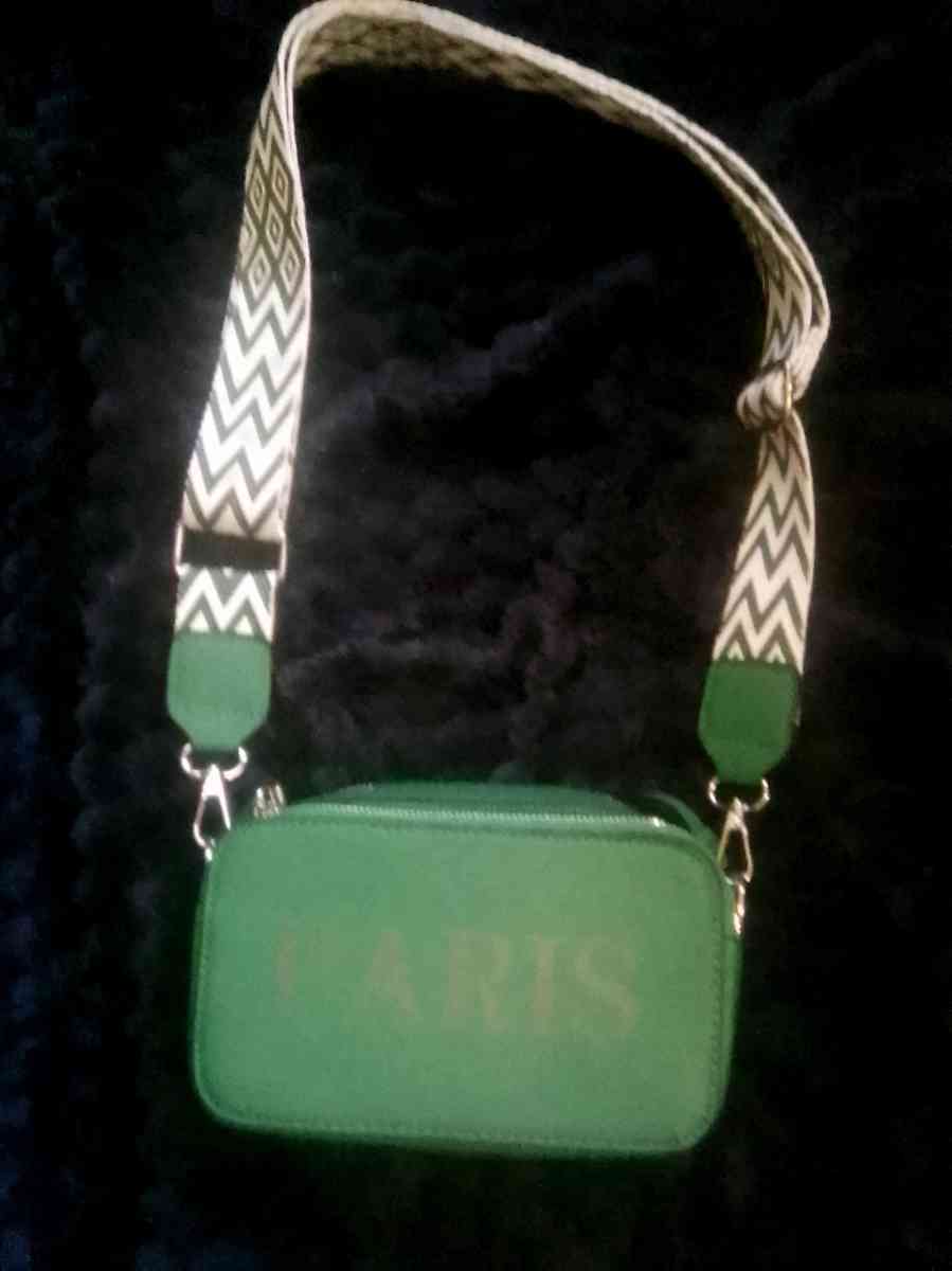 small green bag