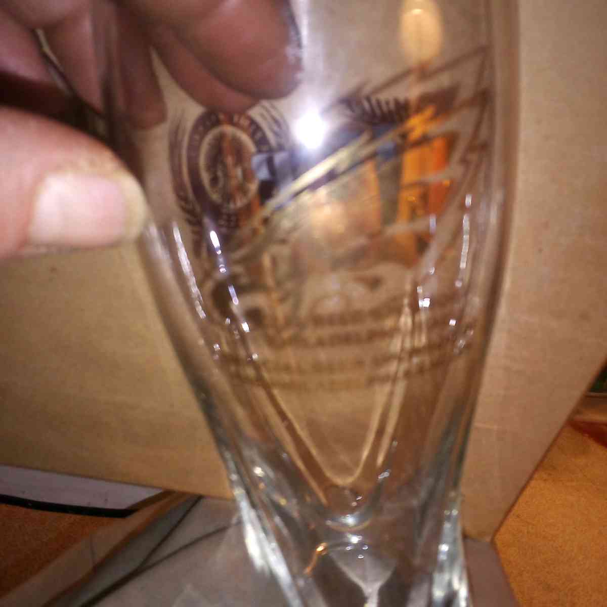 Philadelphia Eagles Beer Glass