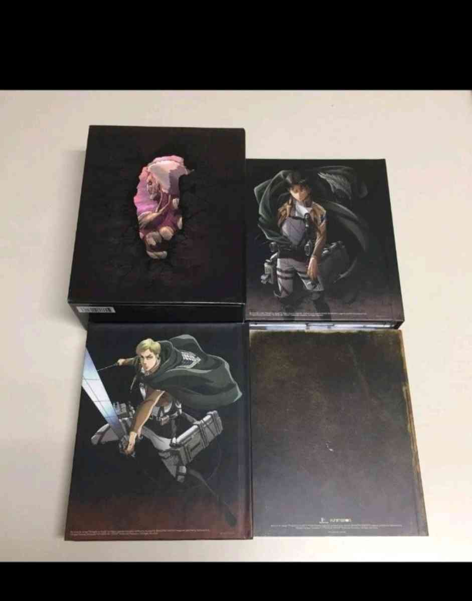 Attack on Titan season 3 Limited Edition complete set