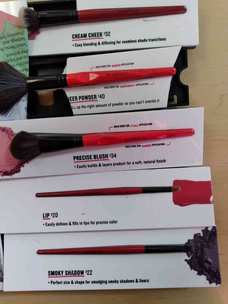 name brand makeup brushes by