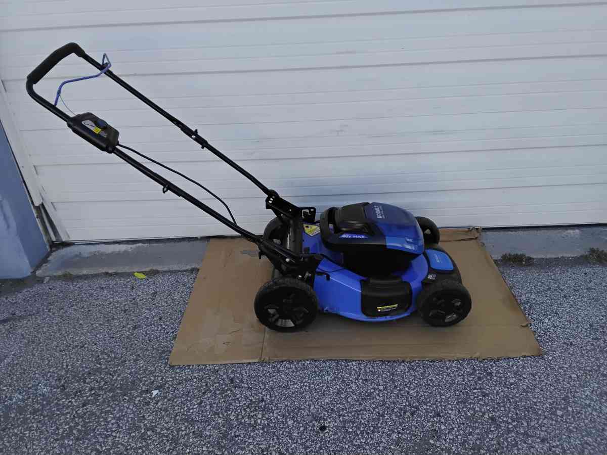 Nice Kobalt Cordless 40 Volt Brushless Lawn Mower