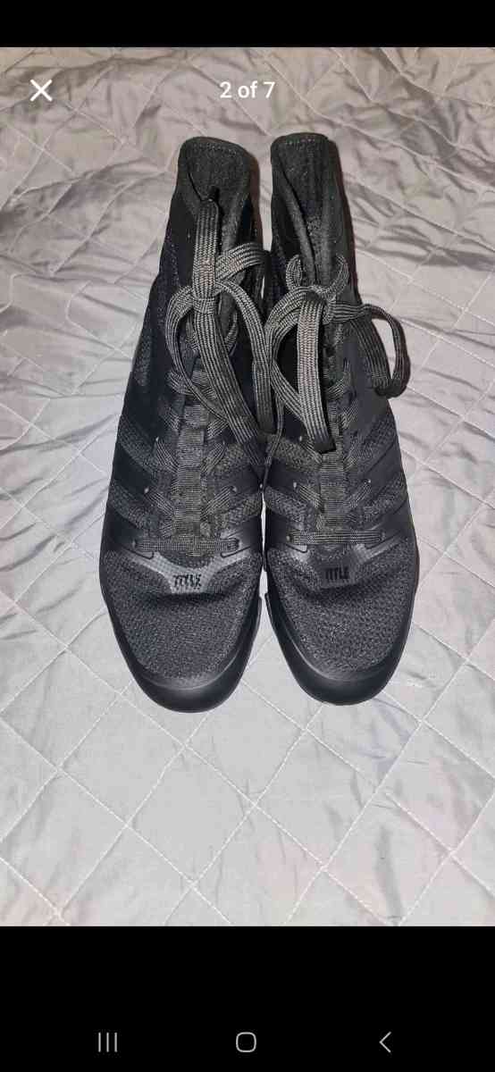 Black TITLE Boxing shoes men