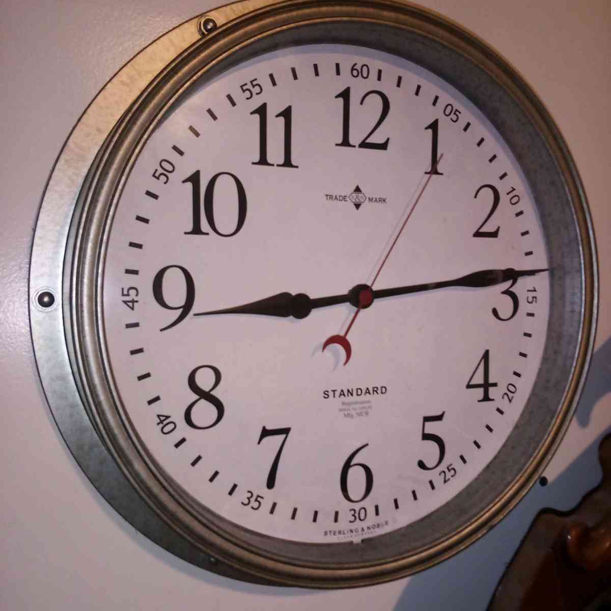 Industrial Style Clock