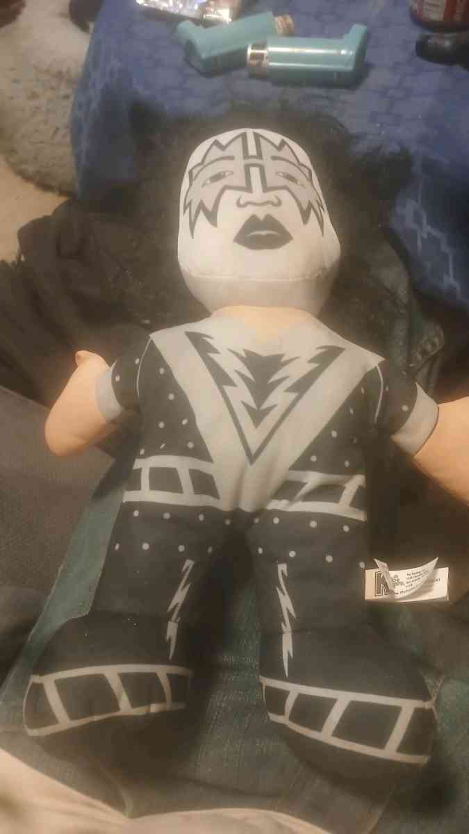 kiss plush doll