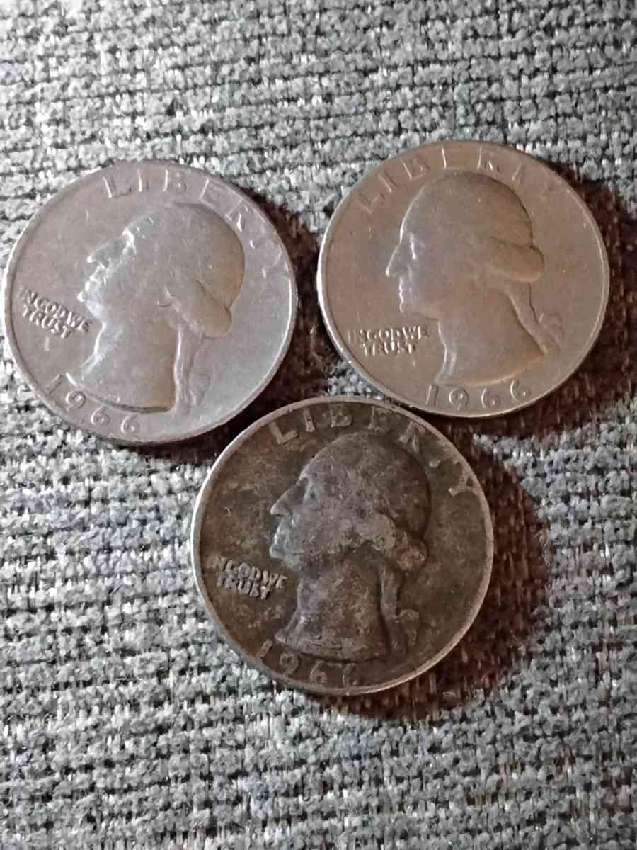 RARE  QUARTERS COINS 1776 TO 1974