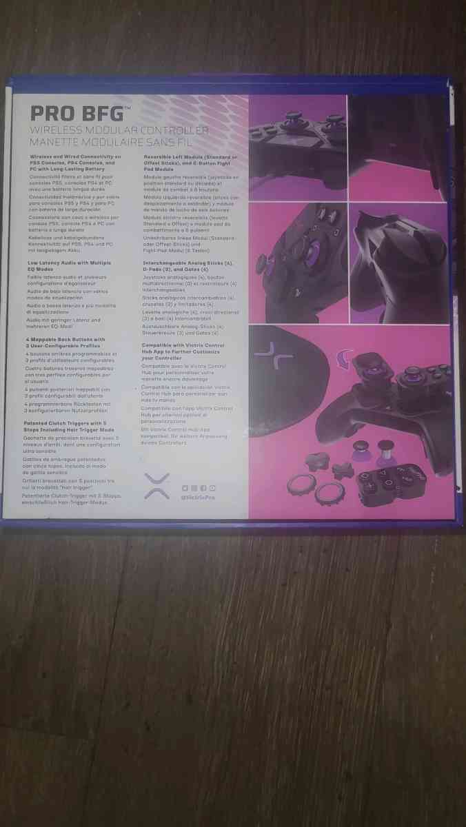 Victrix pro bfg controller Ps4 Ps5 PC