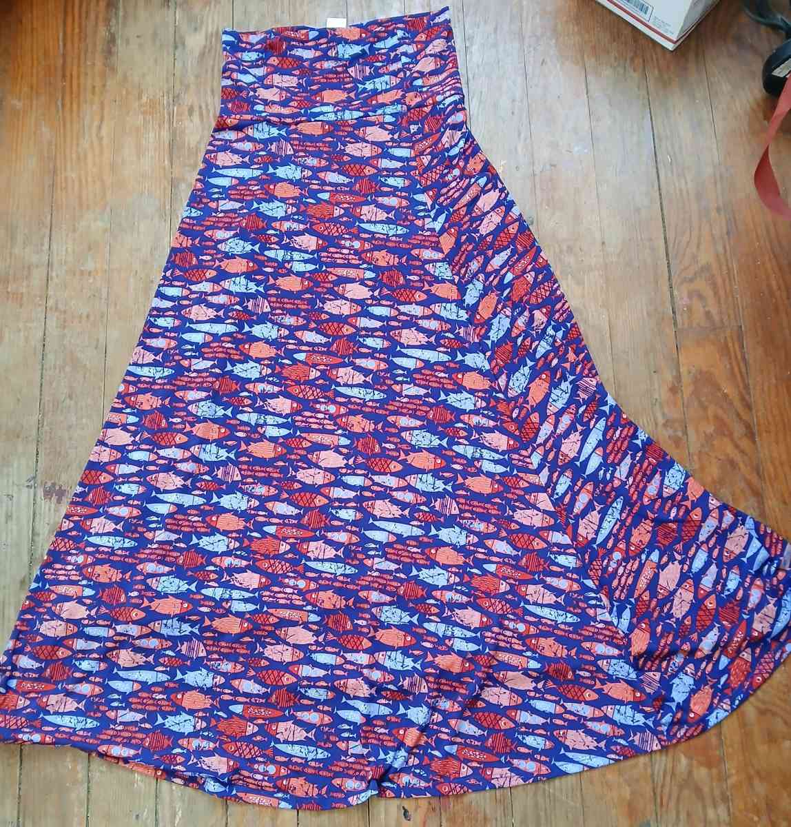 Nwot Lularoe Maxi Skirt
