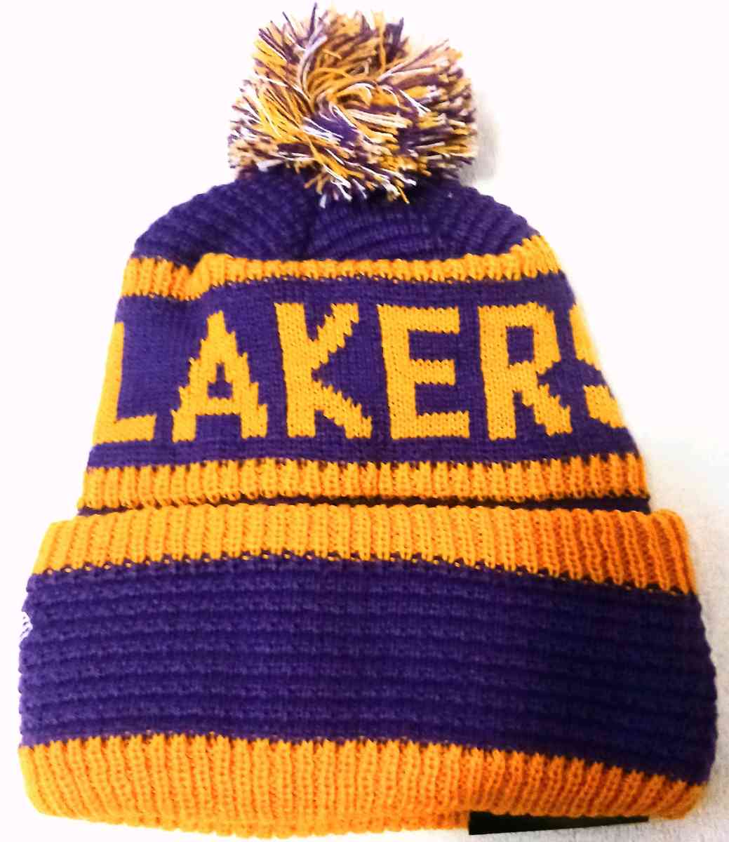 LA Lakers winter hat beanie