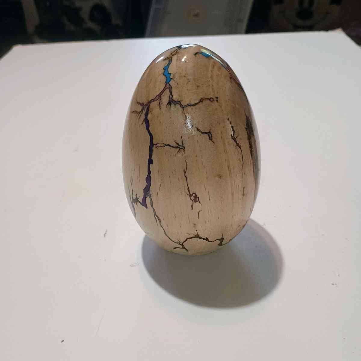 Egg Lichtenberg Fractal Burn Easter