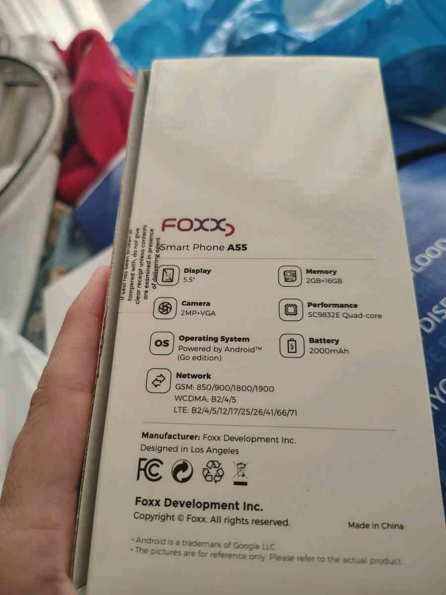 brand new android phone its been activated assurance wireles