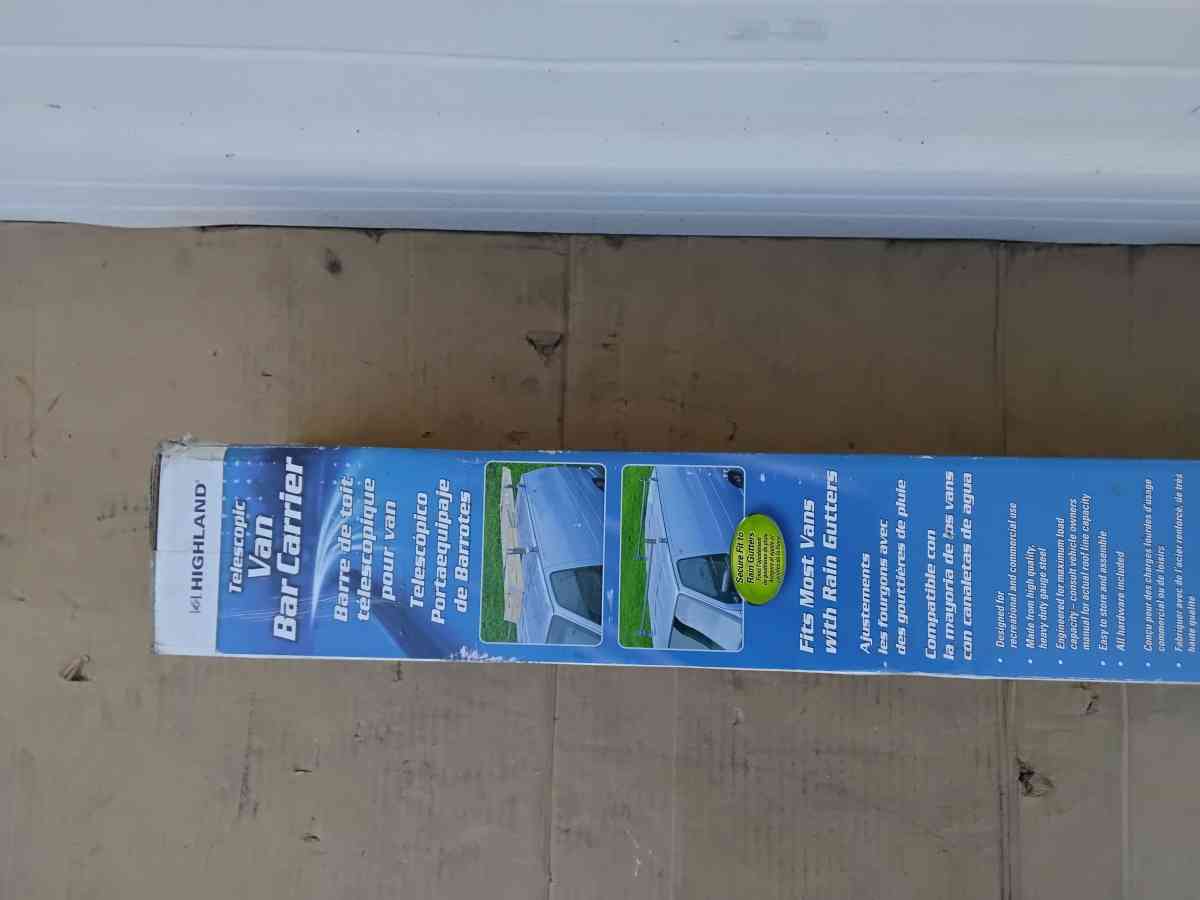 Brand New Highland 2 Telescopic Ladder Racks For Vans Trucks