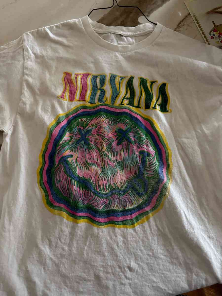 Nirvana smiley Tshirt