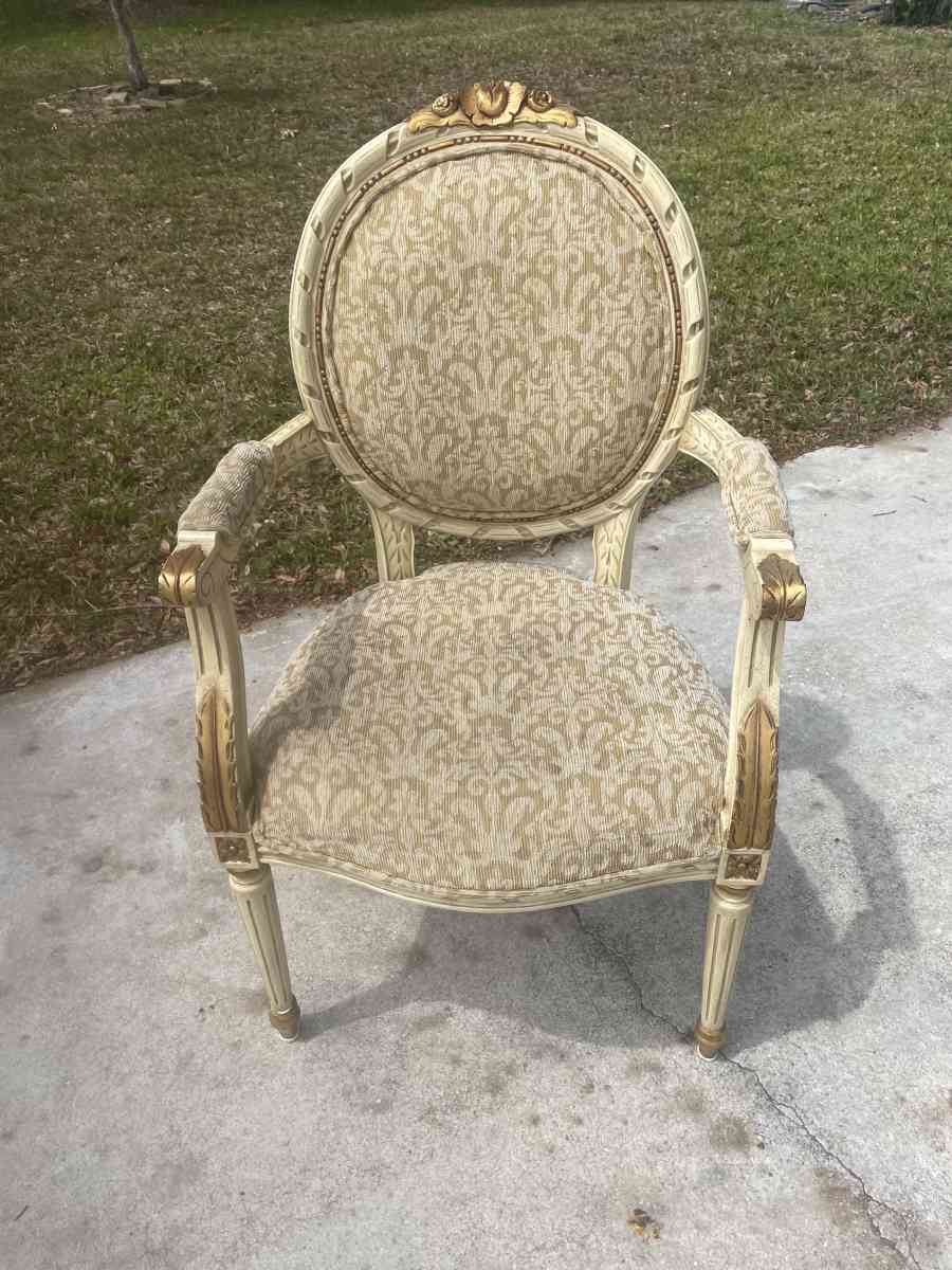 Vintage French Accent Chair