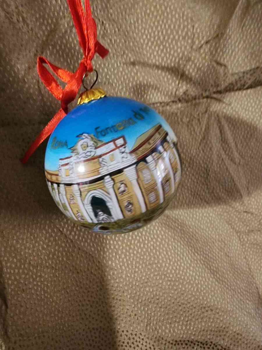Italian glass ornament