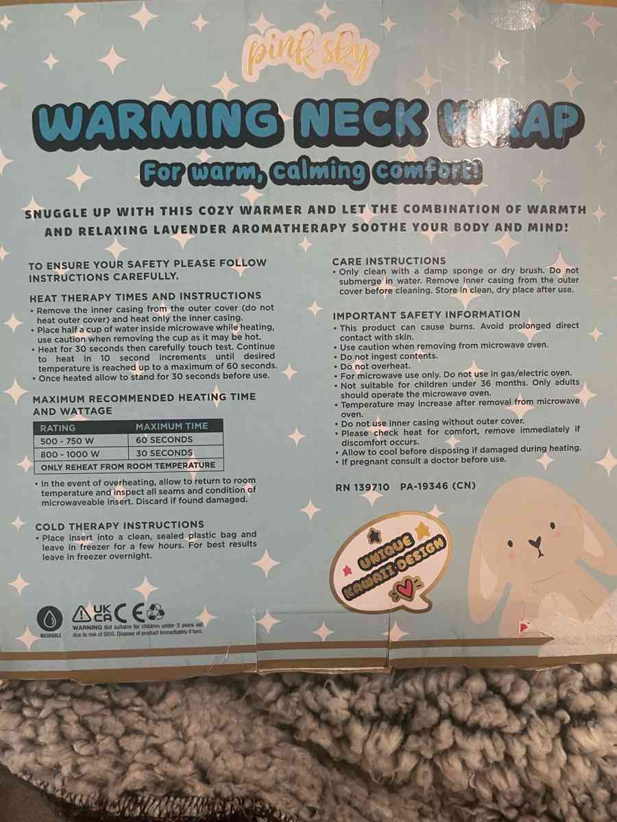 warming neck wrap