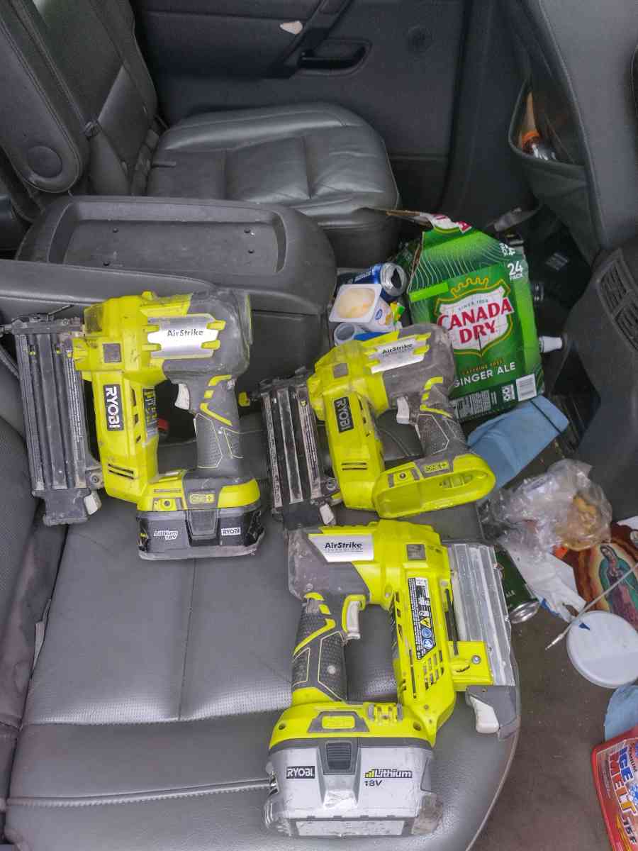 Ryobi nail cordless guns