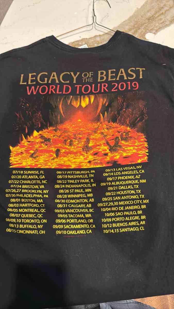 IRON MAIDEN 2019 TShirt