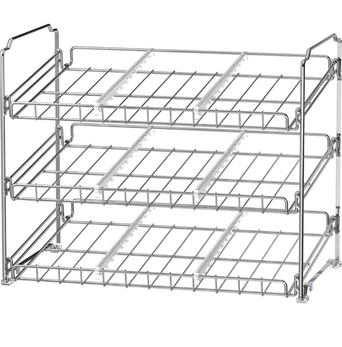 Chrome Stackable Wire Rack