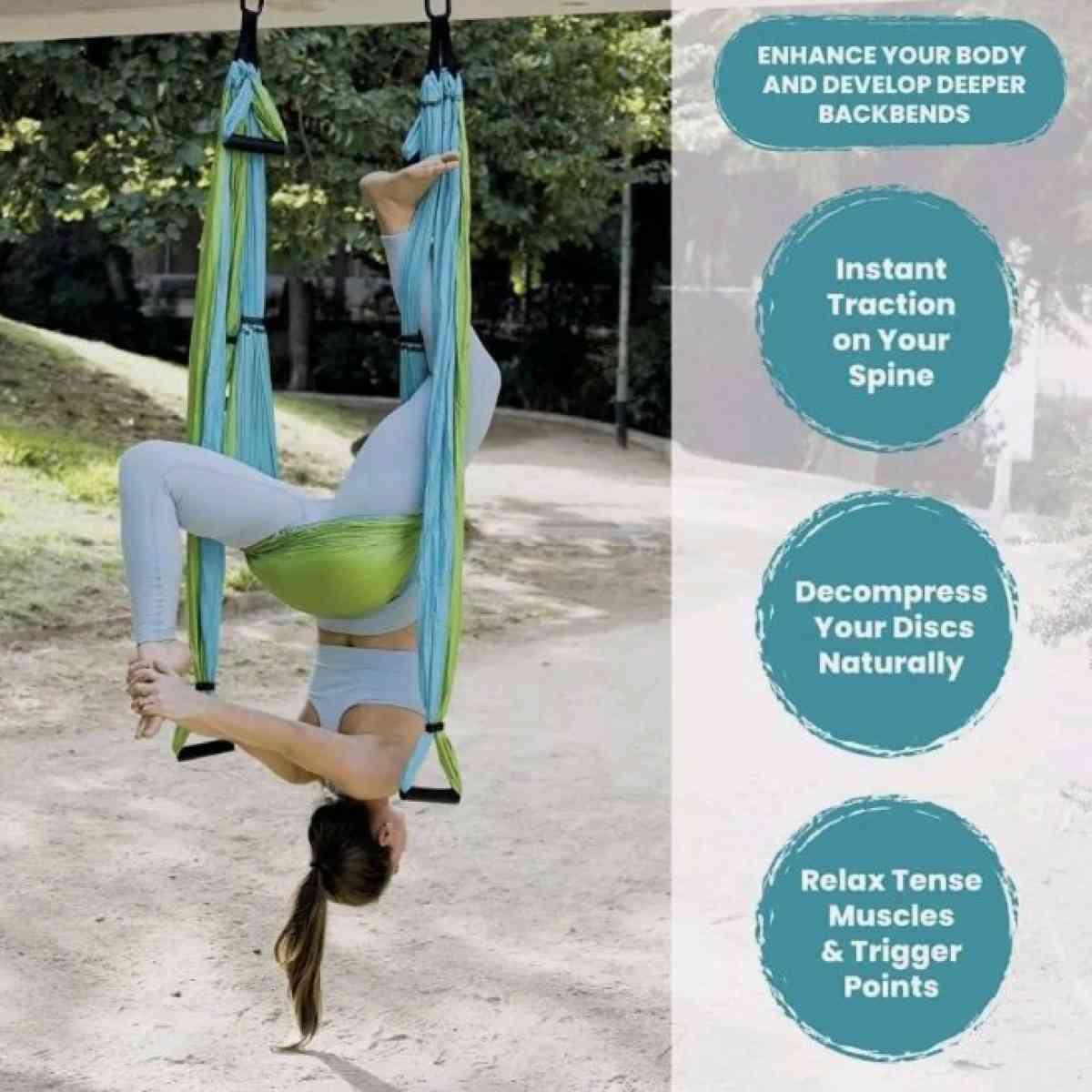 YOGABODY Yoga Trapeze Swing Inversion tool