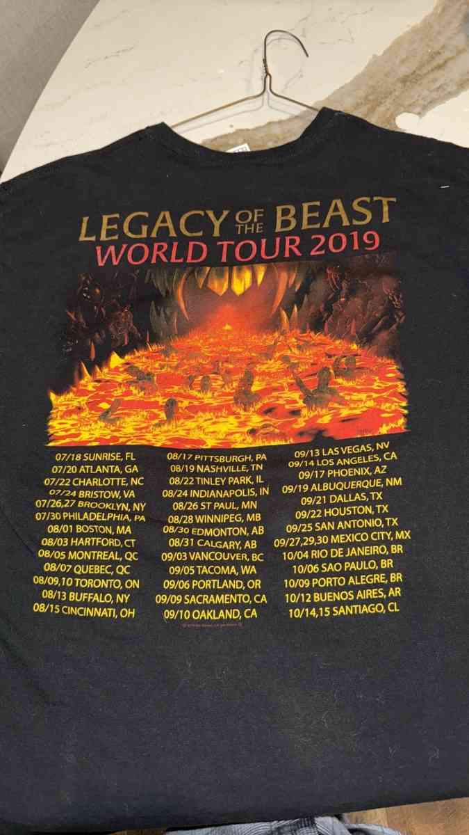 IRON MAIDEN 2019 TShirt