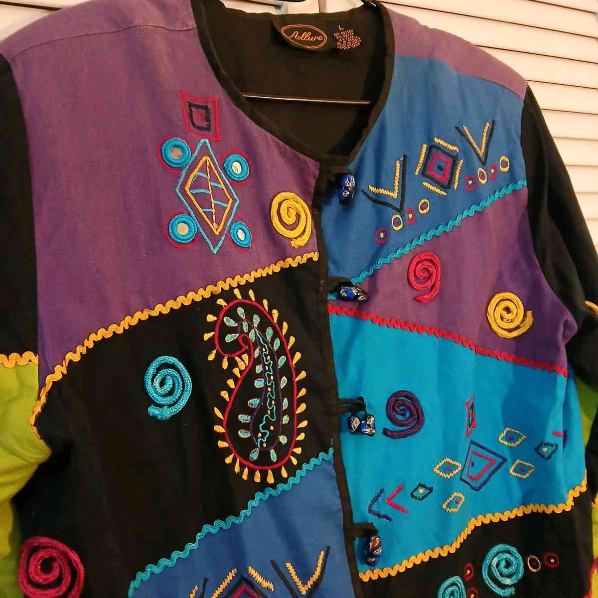 Allure Vintage Jacket for Women Size L