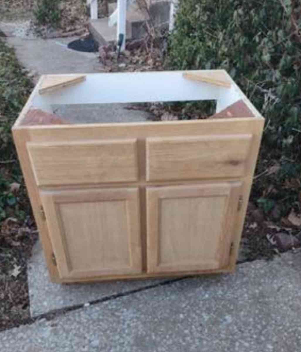 New Custom built Handmade Bath vanity lasts a lifetime