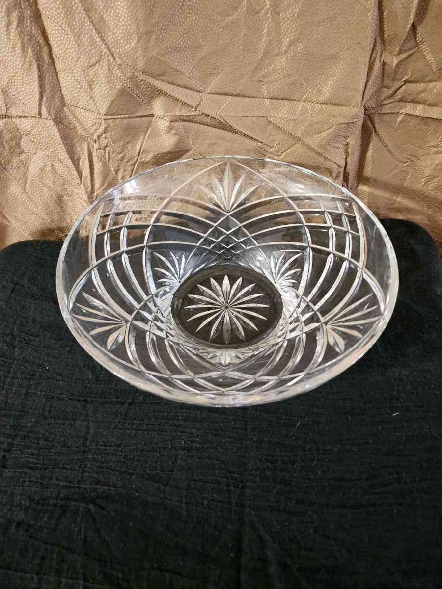 Waterford crystal centerpiece bowl