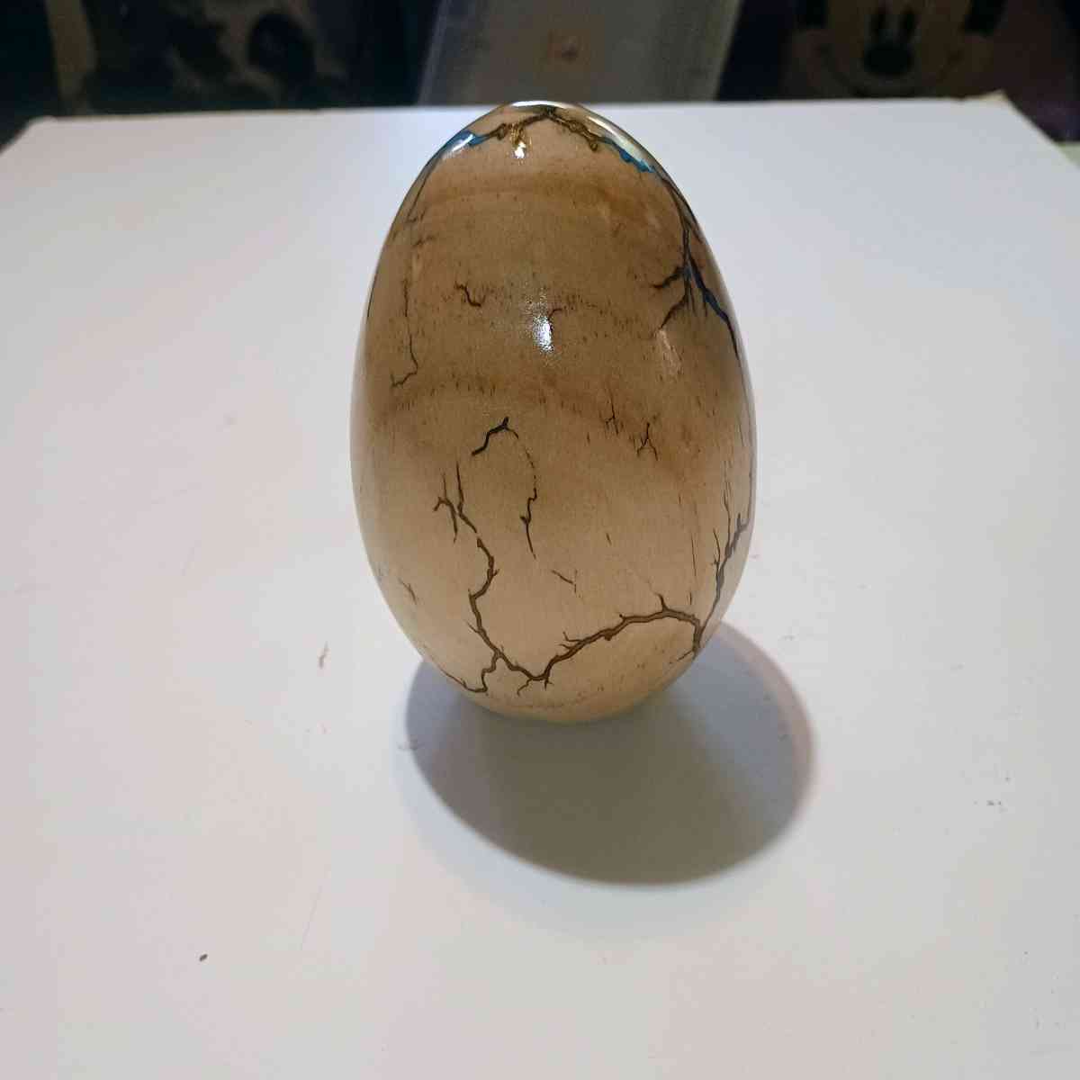 Egg Lichtenberg Fractal Burn Easter