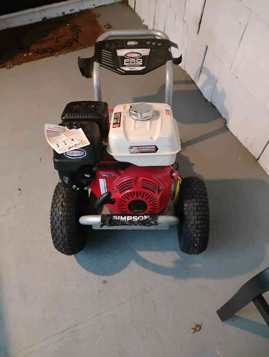 Simpson Pressure Washer