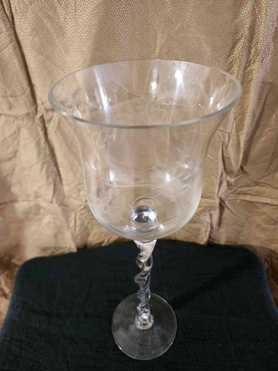 Glass Candle holder