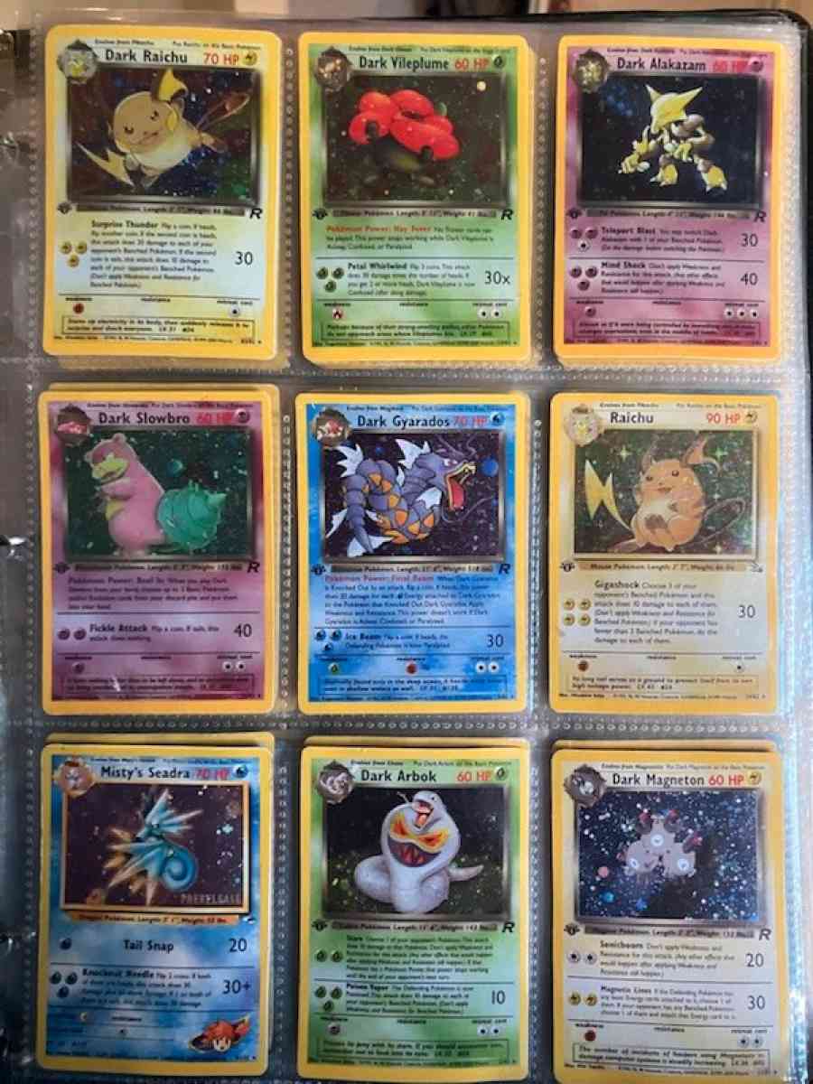 pokemon cards binder