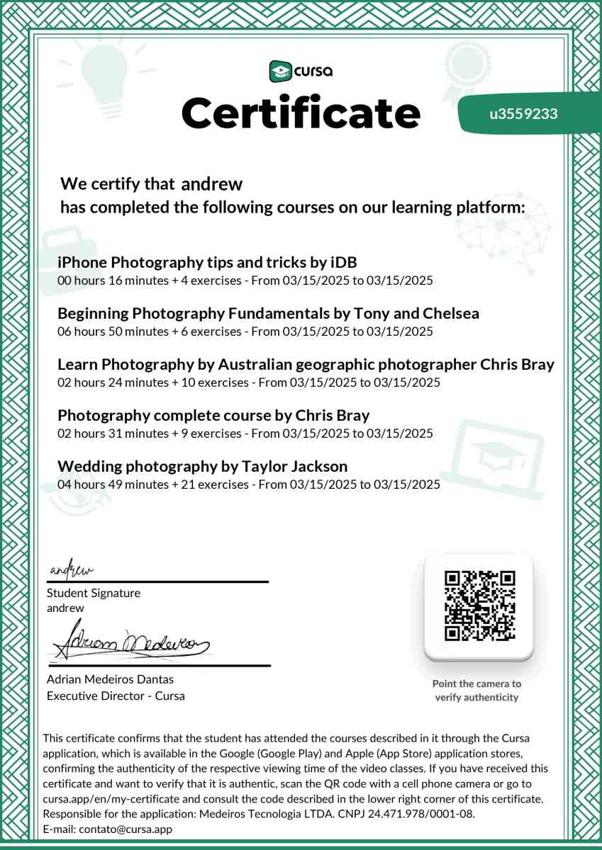 Professional Photography