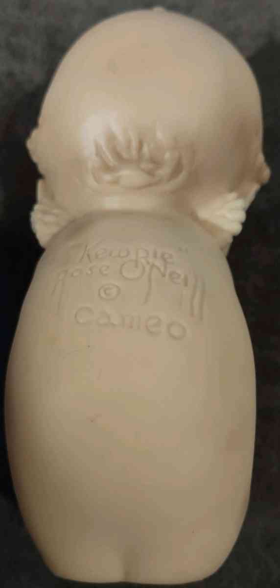 THINKER KEWPIE SQUEAKY DOLL  CAMEO  VINTAGE ROSE ONEILL