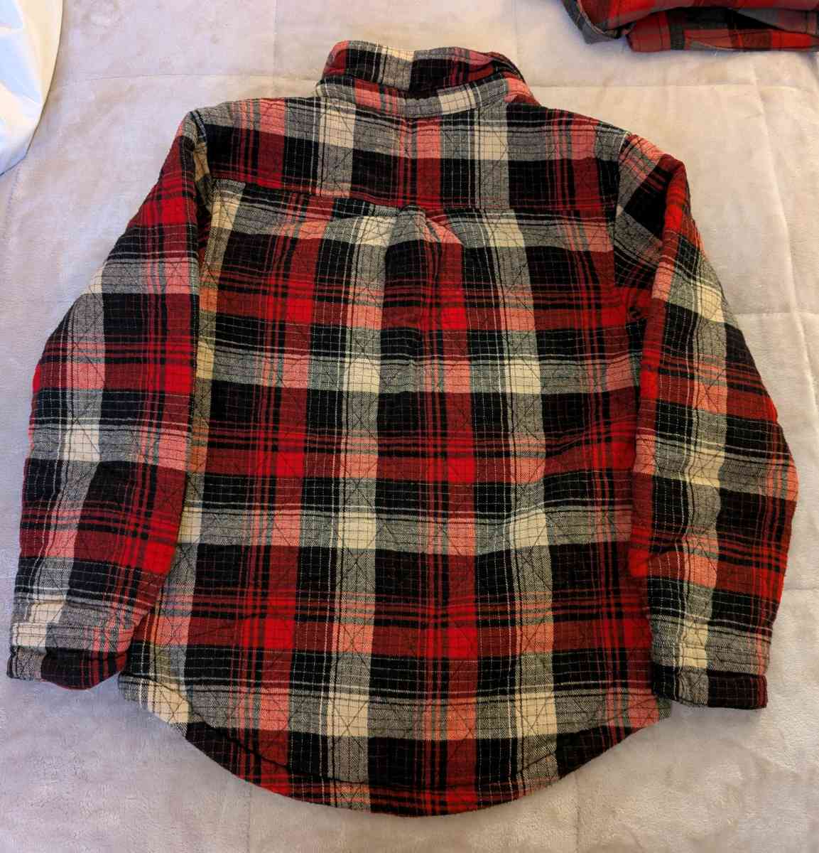 Youth LXL Flannel L  Flannel button up coatXL Bundle