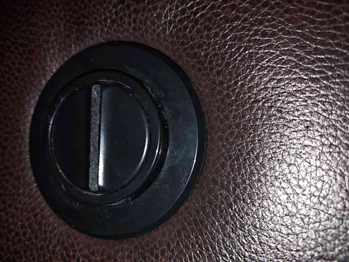 nice like new leather electric reclining couch