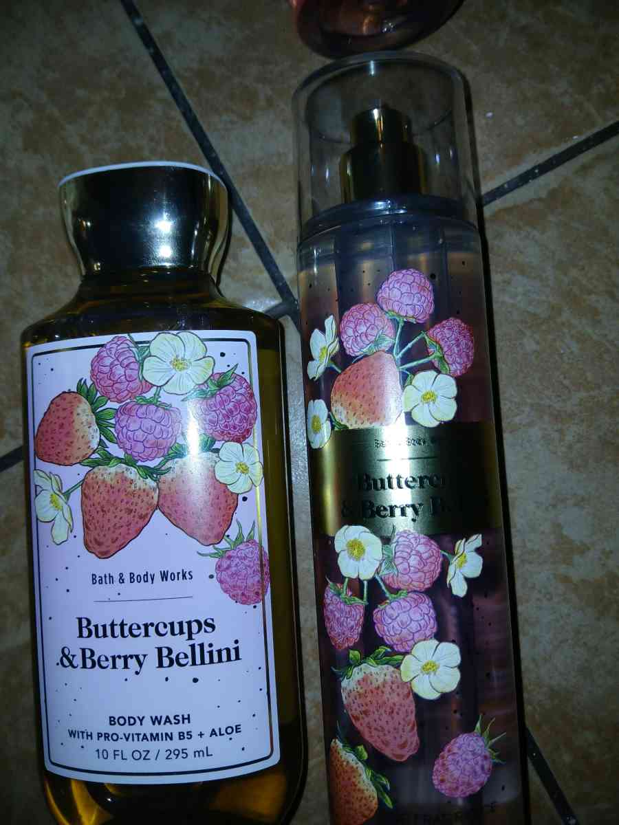 body spray and body wash