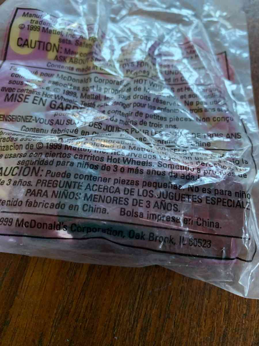 McDonalds happy meal toys