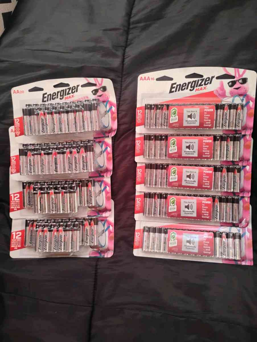 Energizer Batteries AA and AAA