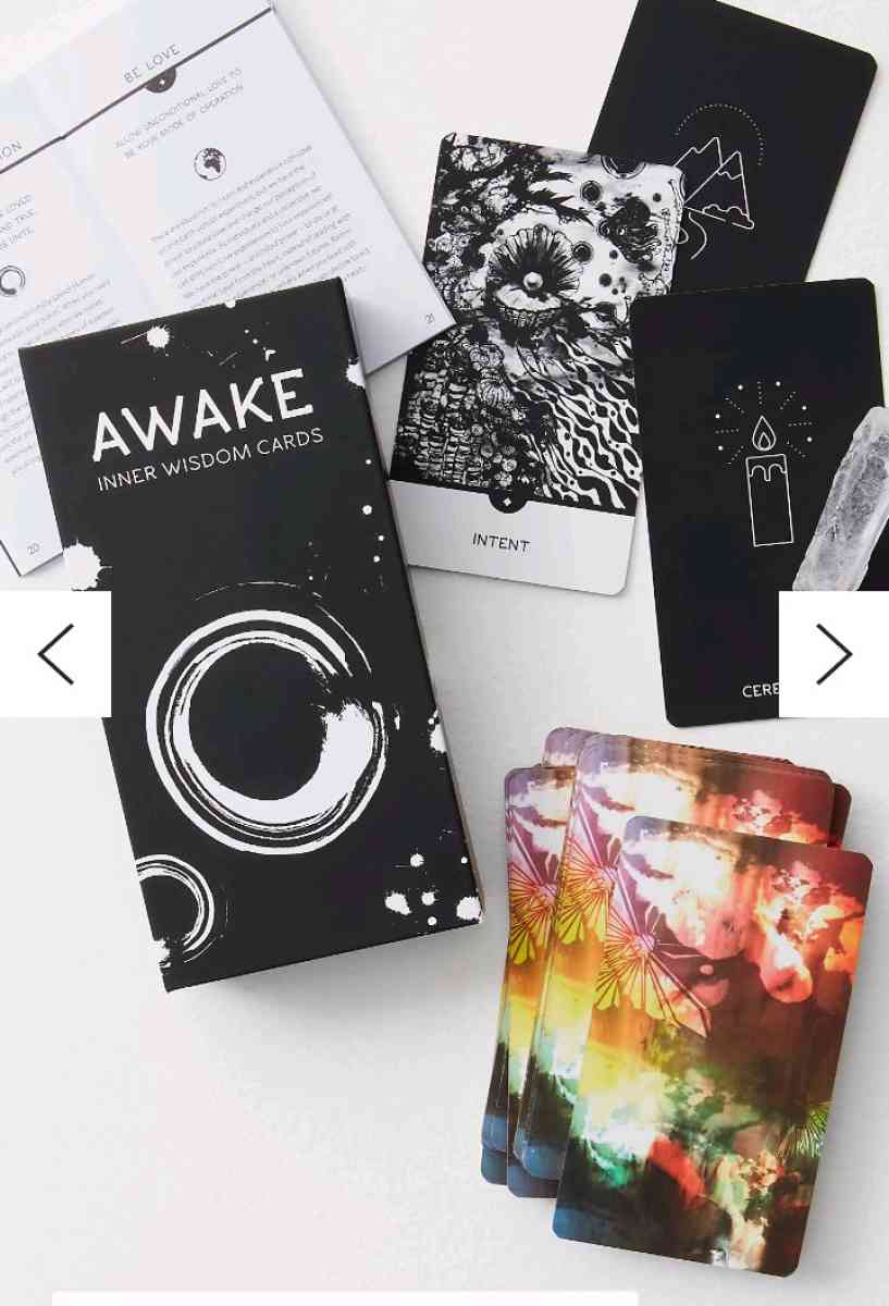 Awake Inner Wisdom Cards w Guidebook Quartz