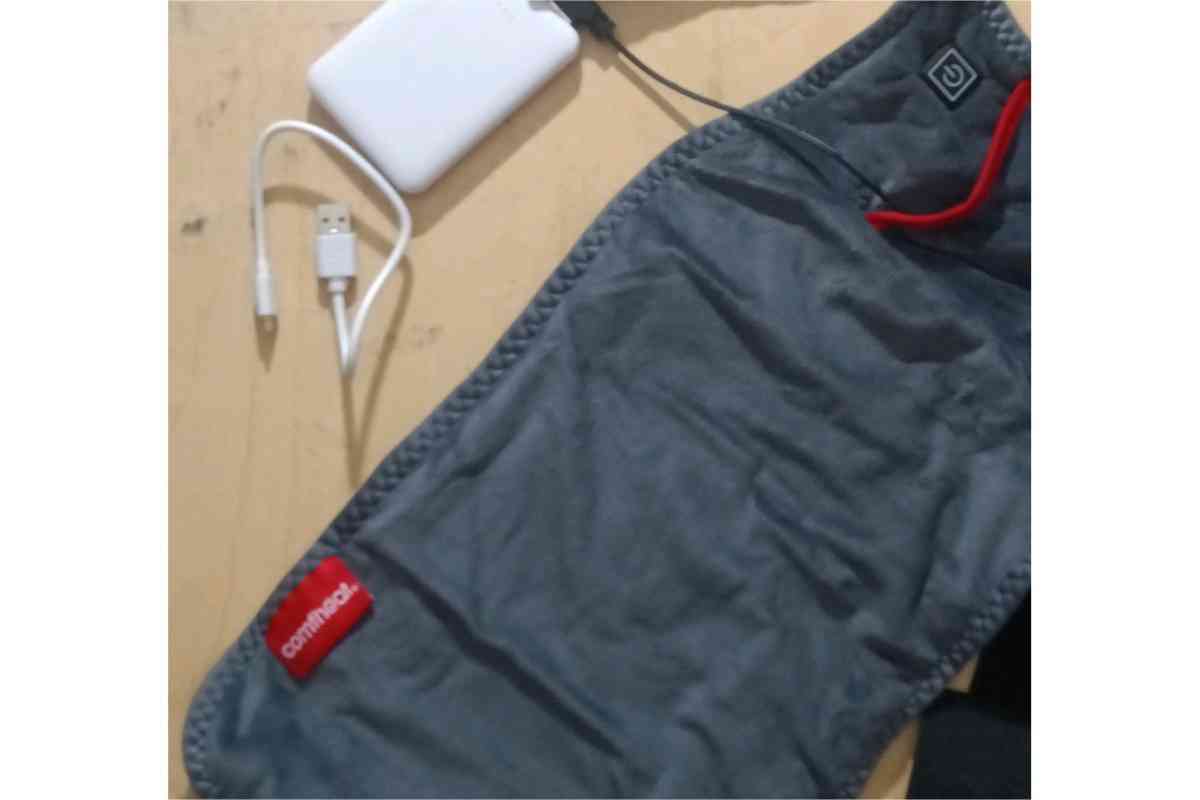 USED 1x portable back heating pad