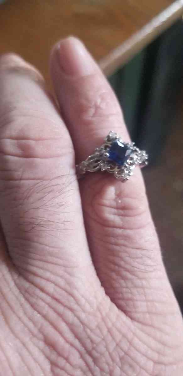 Blue Sapphire Ring
