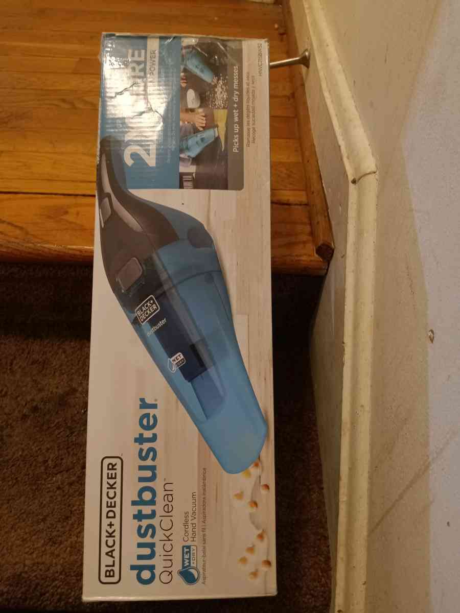 Used 1xBlack  Decker dust buster car vac