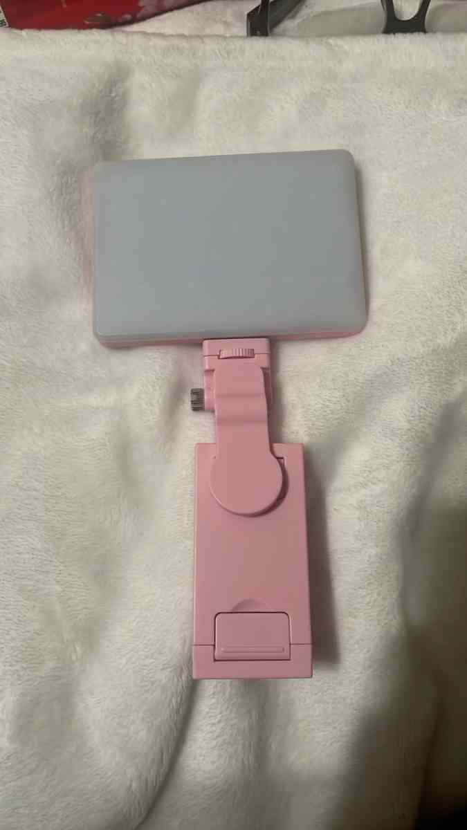 Pink selfie light