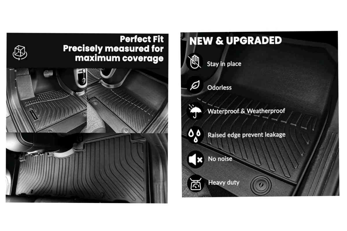 Tesla Cybertruck 2024 all weather mats