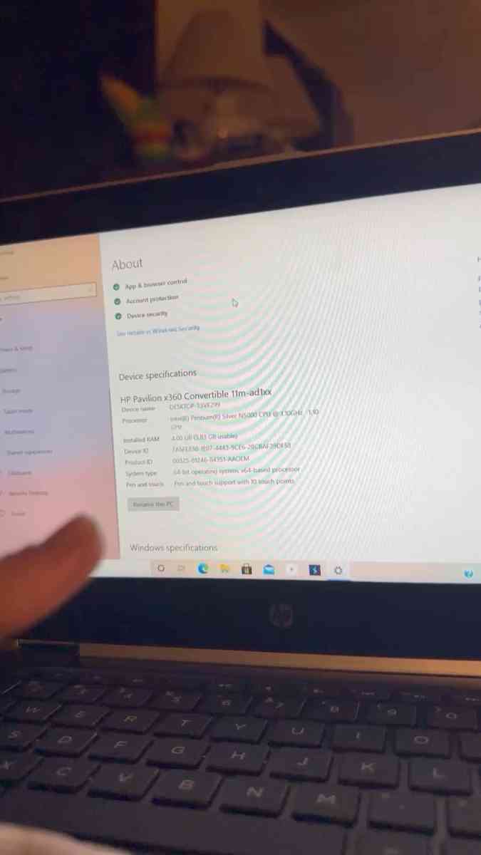 hp pavilion x360 laptop