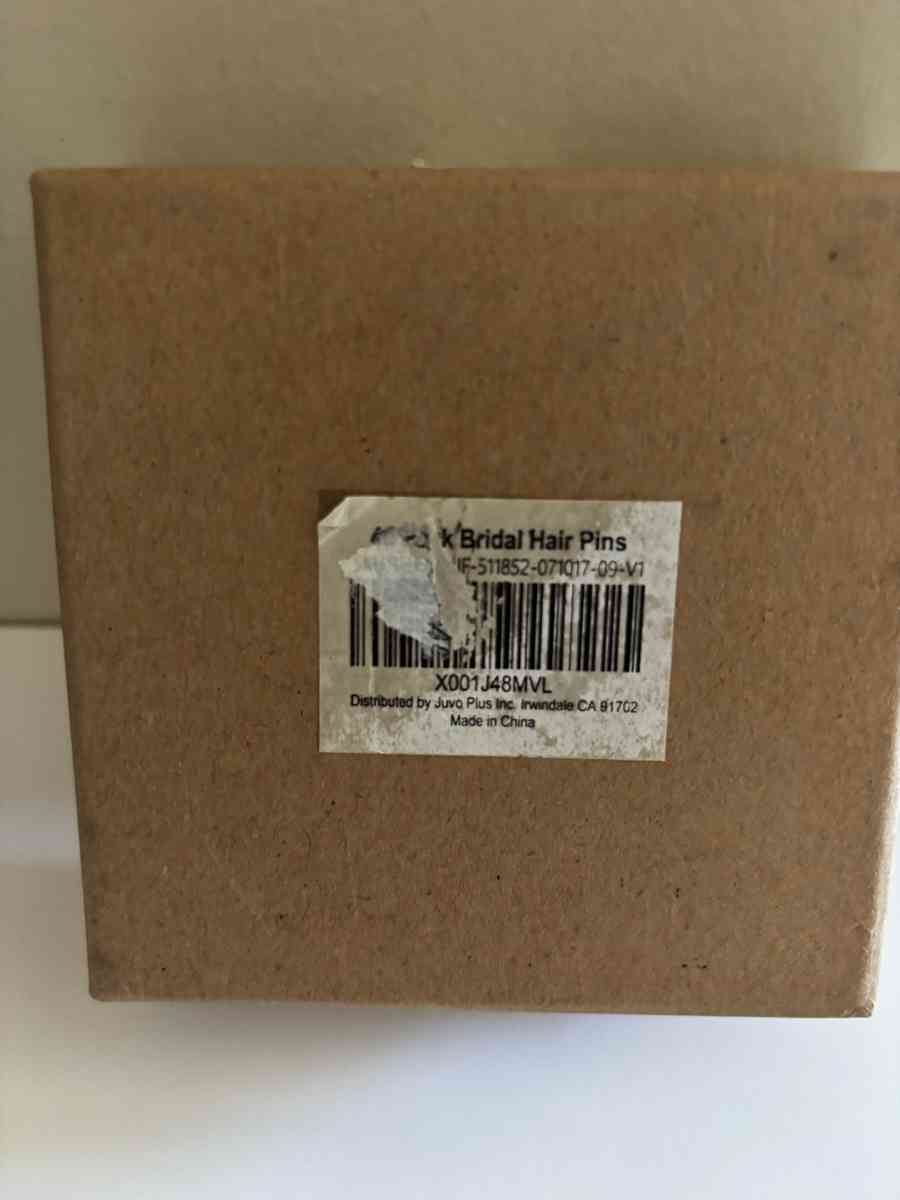 David bridal pearl and rhinestone hair pins