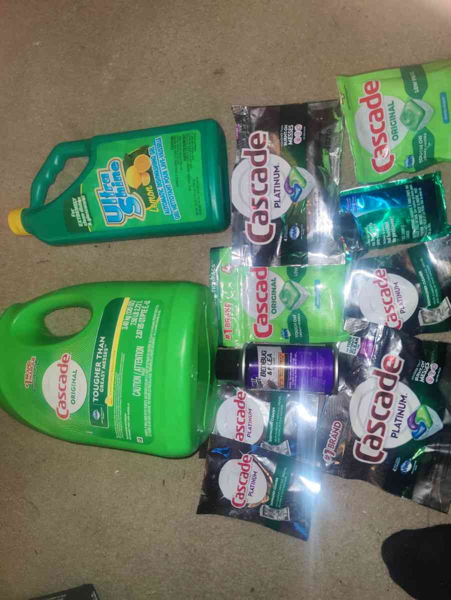 dishwasher and liquids