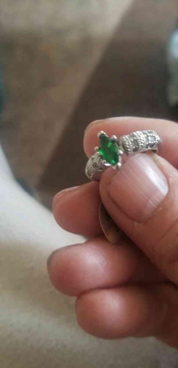 Grossular Garnet Ring